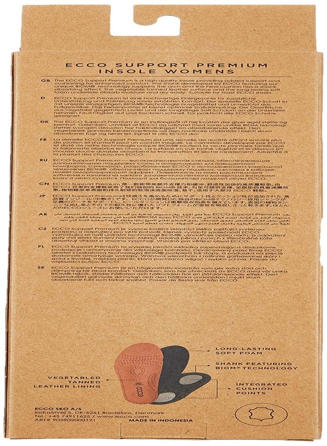 إيكو نعل داخلي داعم فاخر من إيكو للنساء، لون الأسد، مقاس 7-7.5 - Image 4